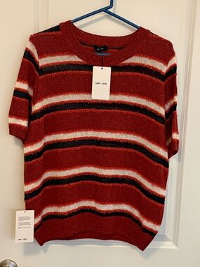 Saint + Sofia Fearne Knit Tee Size L